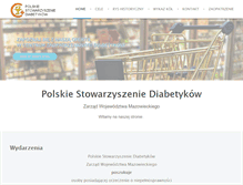 Tablet Screenshot of diabetycy-centrum.pl
